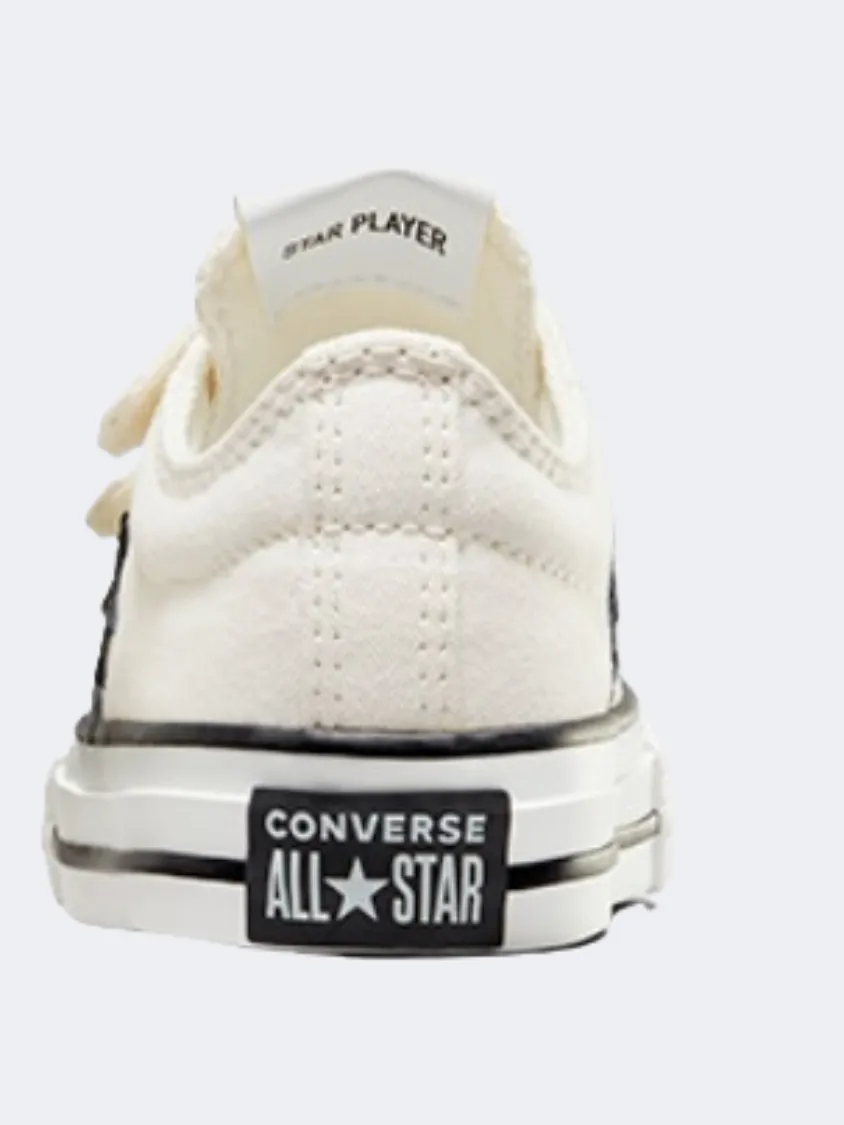 Soft Neutral Converse Star Player 76 3V Ps Lifestyle Shoes Vintage White/Black