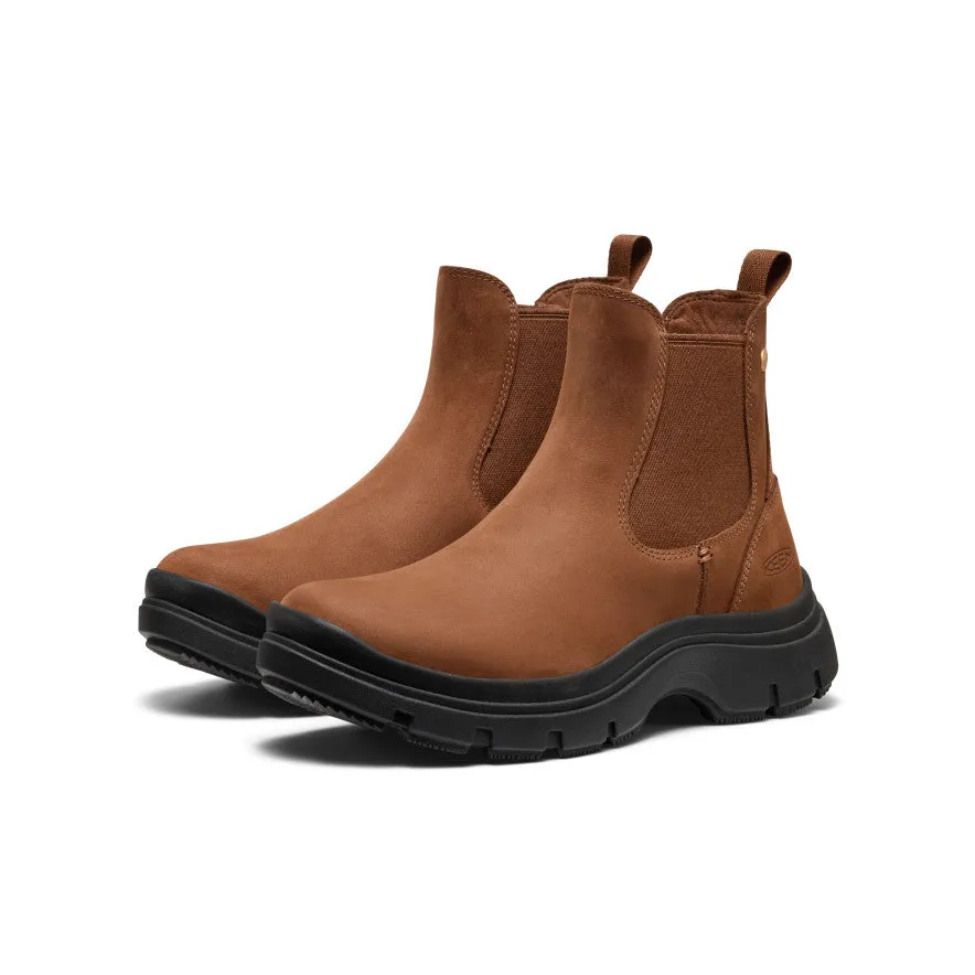 Calm Tone Power Base Women's Kosa Chelsea Boot  |  Bison/Black