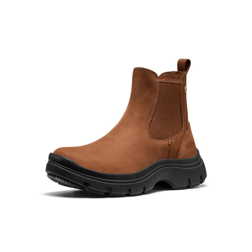 Women's Kosa Chelsea Boot  |  Bison/Black Island Step Cushioned