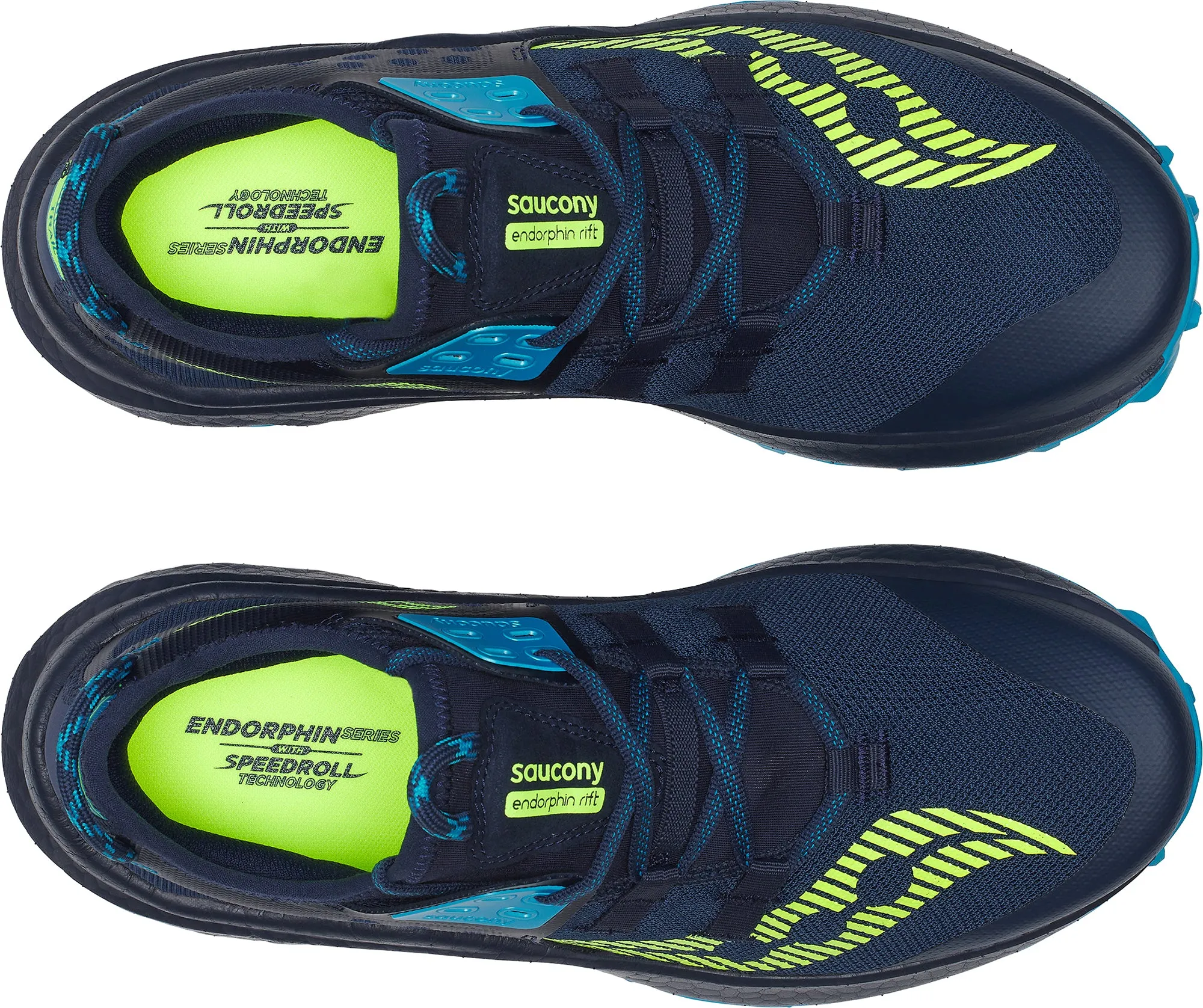 Saucony Endorphin Rift Mens Trail Running Shoes - Navy Training Ready