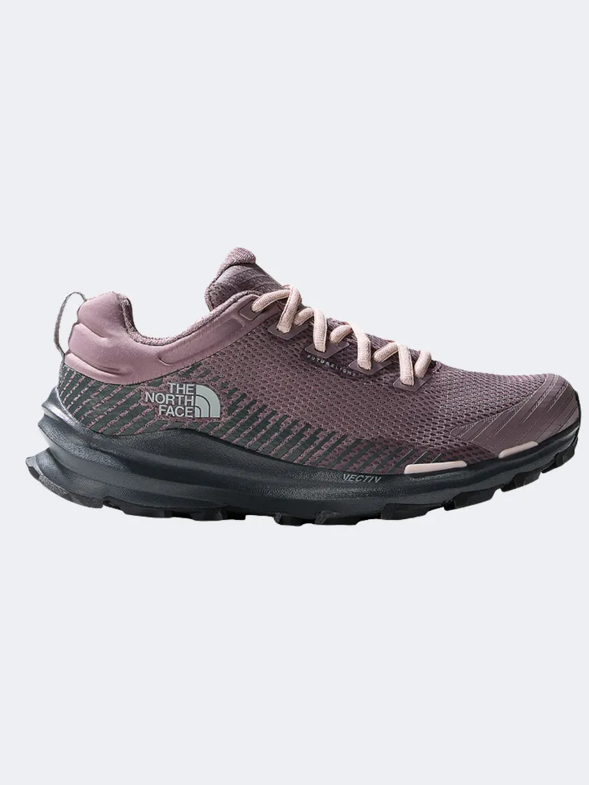 The North Face Vectiv Women Hiking Shoes Fawn Grey/Asphalt Trail Terrain Path Support