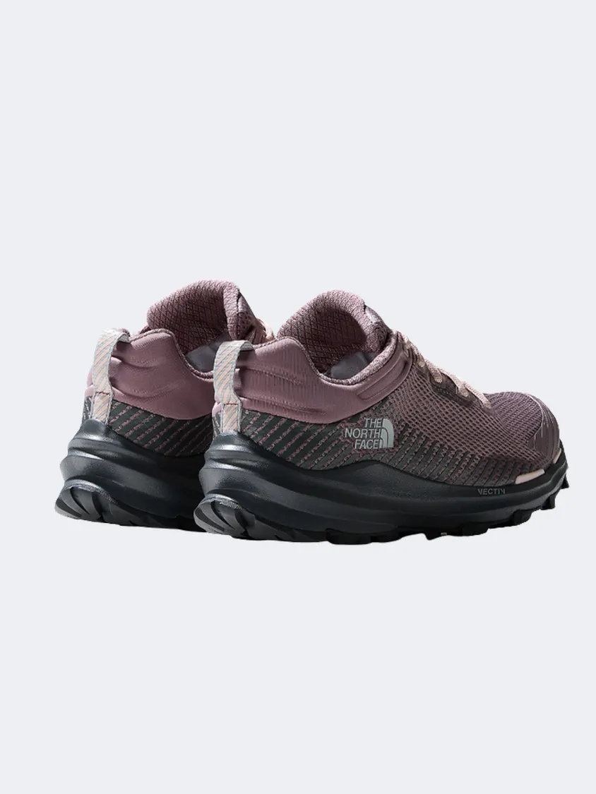 Heavy Cushion Foot Protection Gear The North Face Vectiv Women Hiking Shoes Fawn Grey/Asphalt