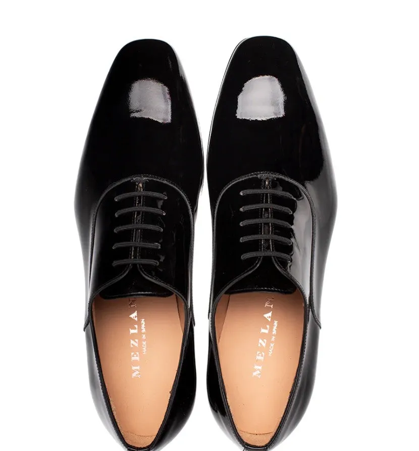 Mezlan "Altea" Formal Oxford Black Stone Grip