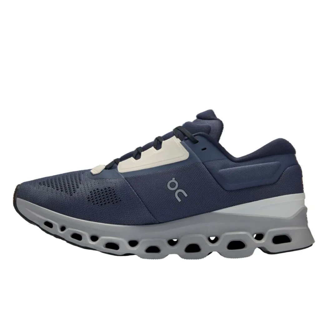 on Cloudstratus 3 Men's Running Shoes Shine Silver