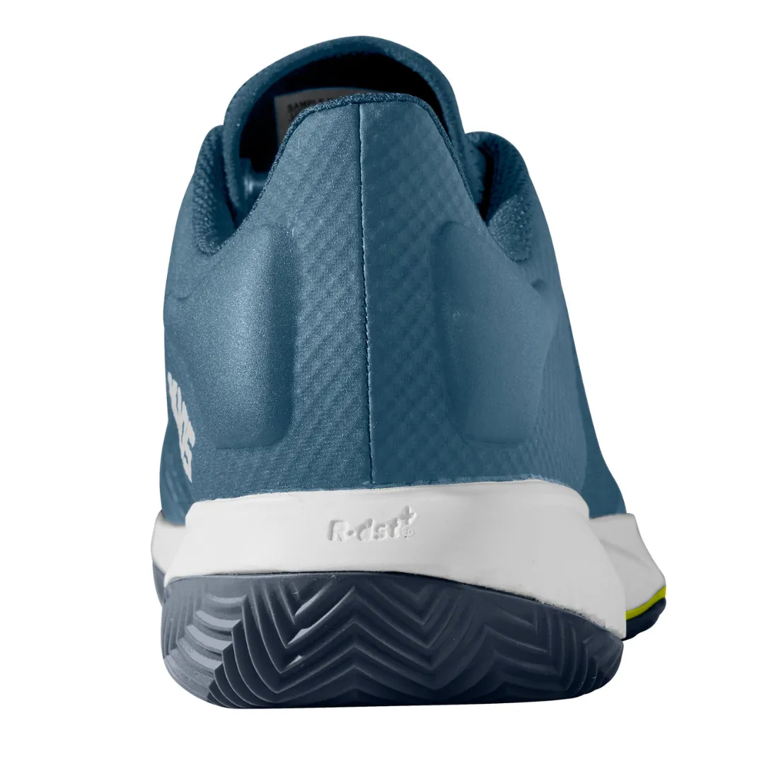 Wilson Kaos Swift Tennis Shoes -  China Blue/ White/ Sulphur Spring Supportive