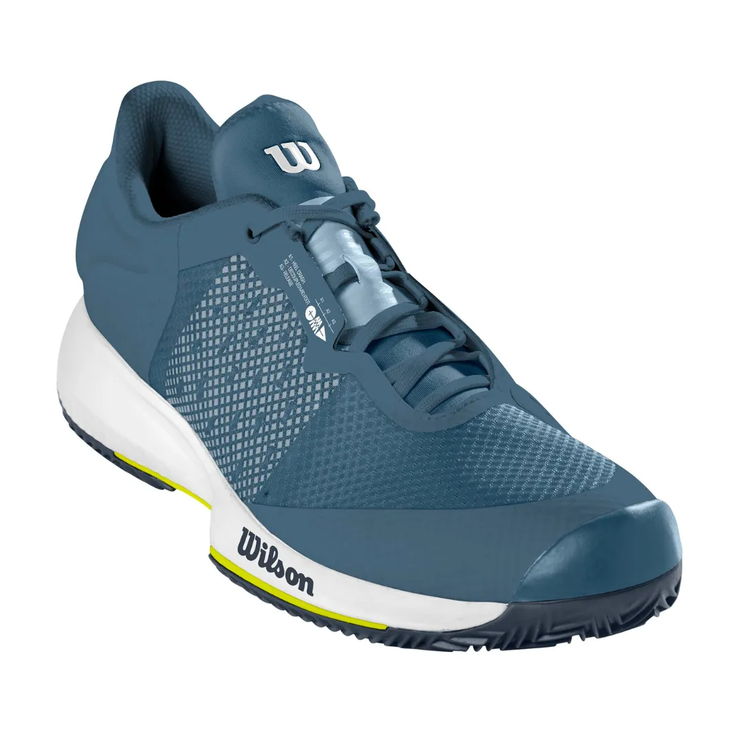 Fitness Motion Wilson Kaos Swift Tennis Shoes -  China Blue/ White/ Sulphur Spring