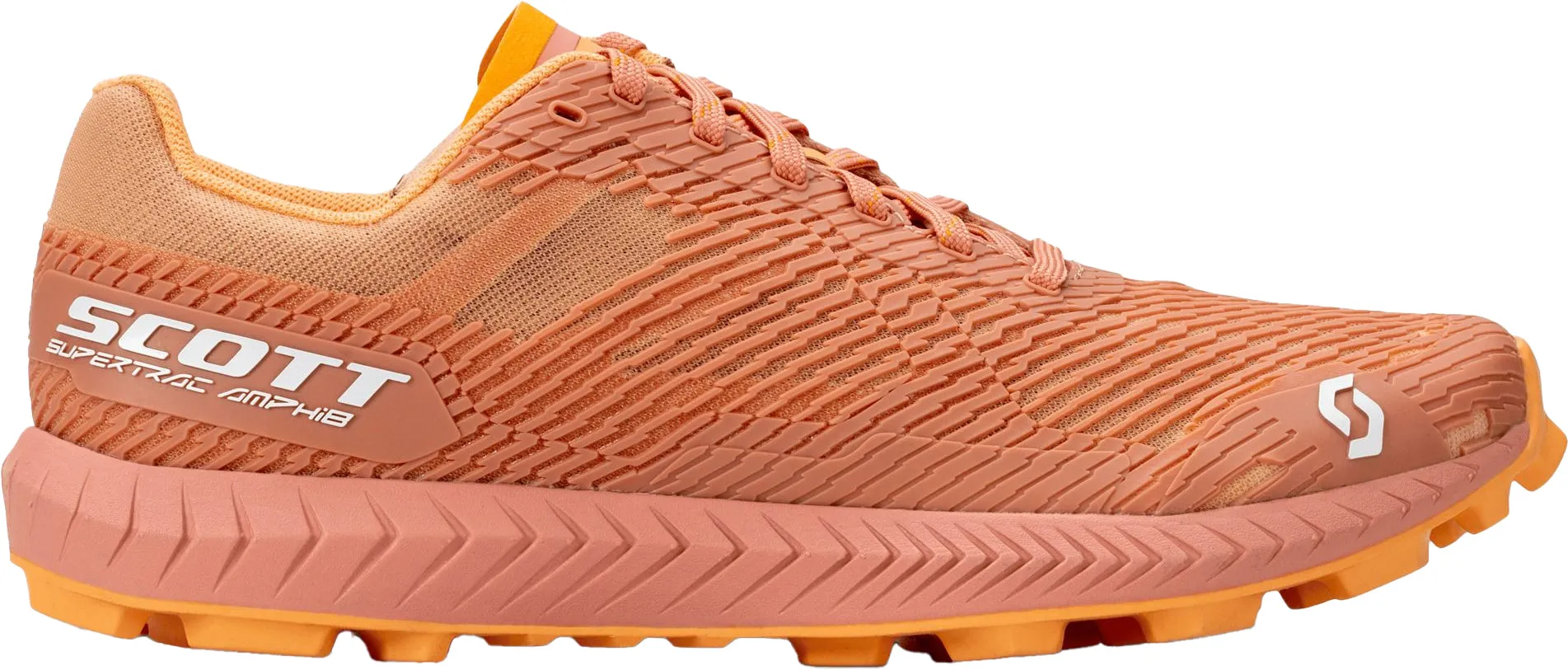 Scott Supertrac Amphib Womens Trail Running Shoes - Orange Step Focus