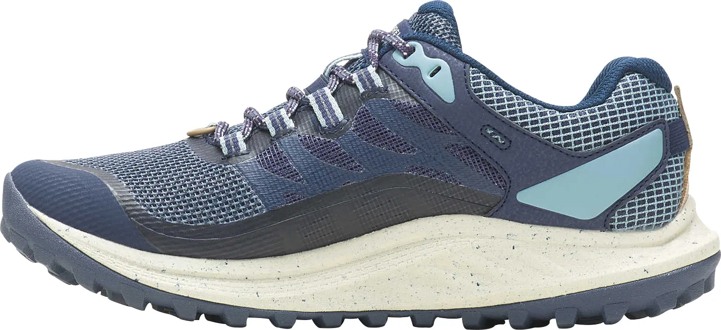 Strength Mode Merrell Antora 3 GORE-TEX Womens Trail Running Shoes - Blue