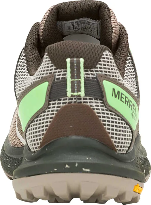 Cushion Impact Merrell Nova 3 GORE-TEX Mens Trail Running Shoes - Brown