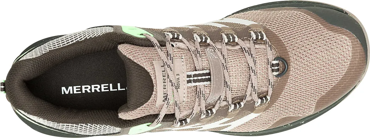 Merrell Nova 3 GORE-TEX Mens Trail Running Shoes - Brown Road Running