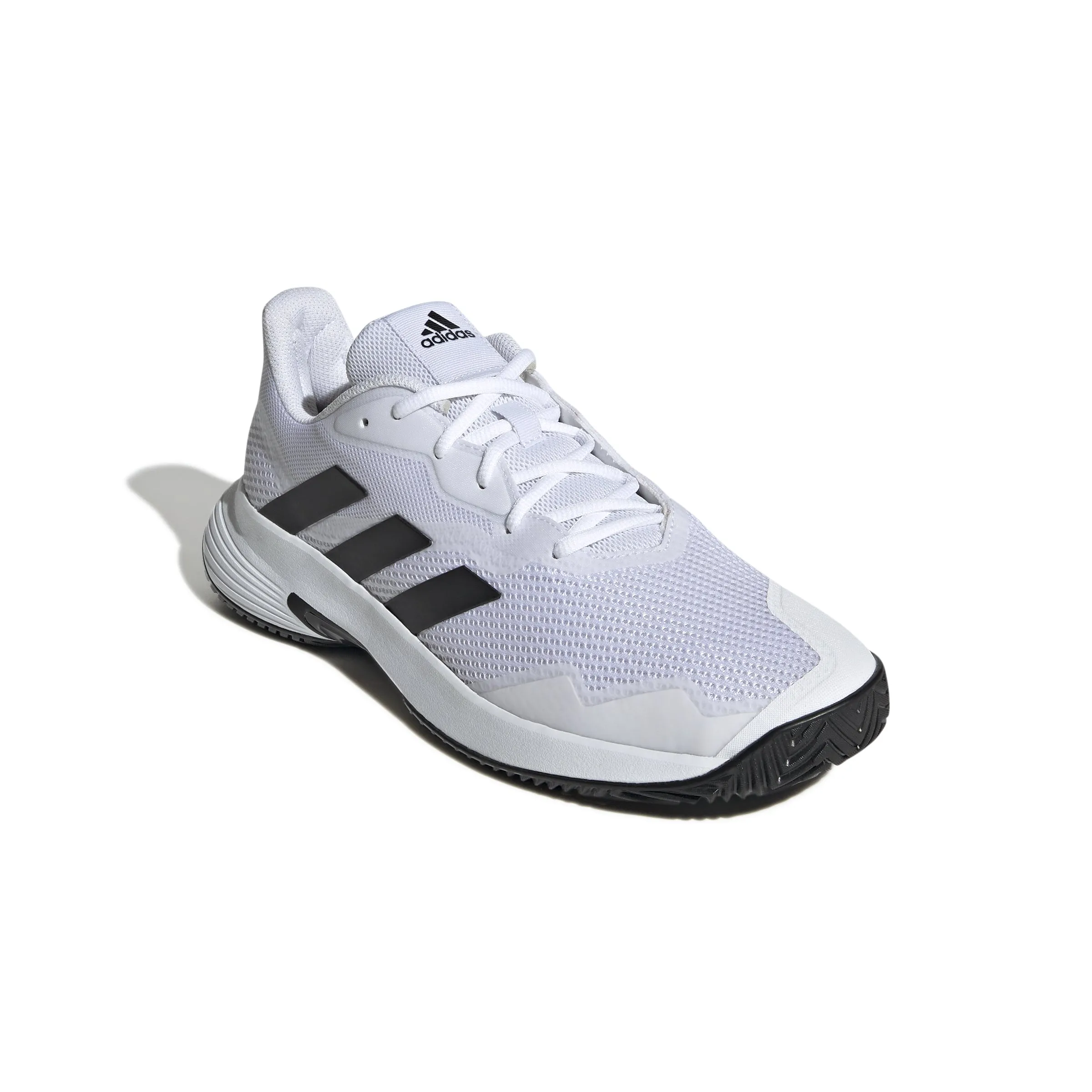 Adidas Court Jam Control Men Tennis Shoes - Ftwr White/Core Black/Ftwr White Travel Style
