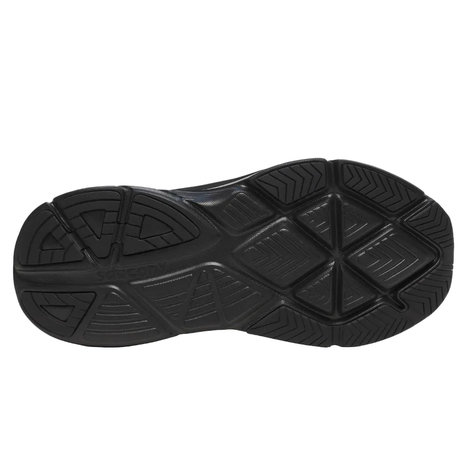 heat - resistant shoes Saucony Men's Guide 18 Running Shoes in Triple Black - Online Exclusive
