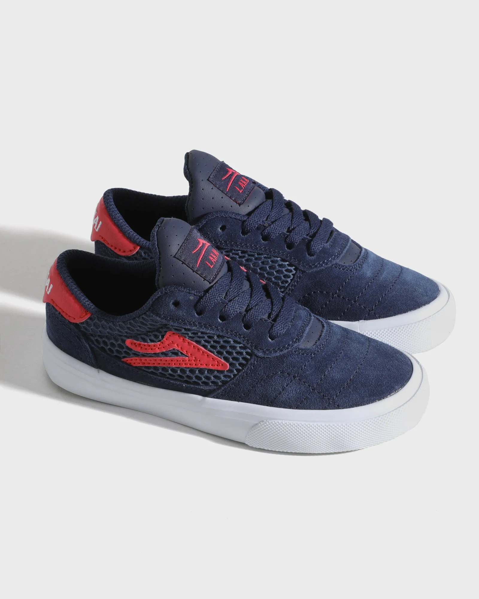 Cambridge Kids - Navy/Red Suede Peak Mode