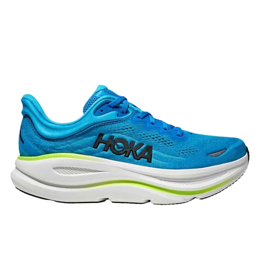 hoka Bondi 9 Men's Running Shoes Month Strong Rubber Sole