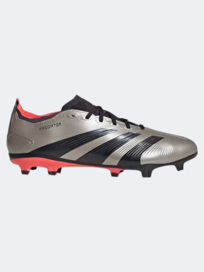 Fitness routine Adidas Predator League Fg Men Football Shoes Platinum/Black/Turbo
