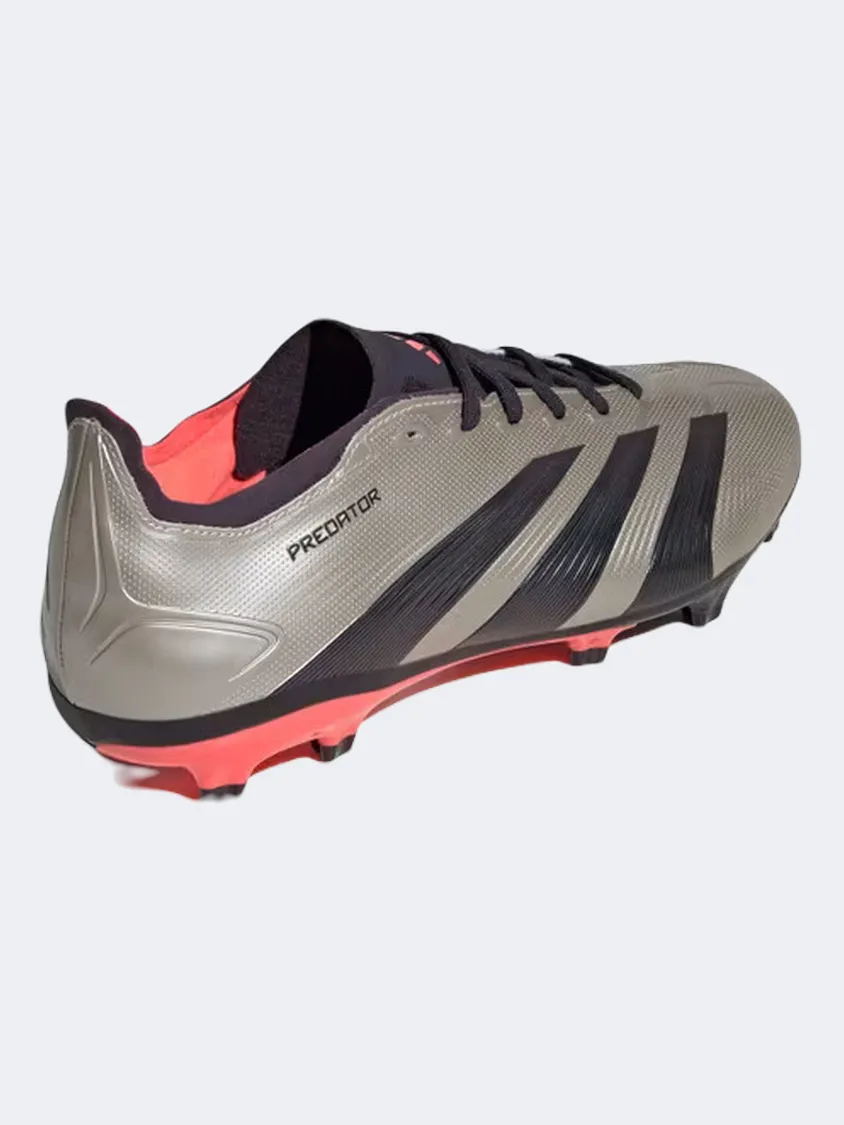 Adidas Predator League Fg Men Football Shoes Platinum/Black/Turbo community - center shoes