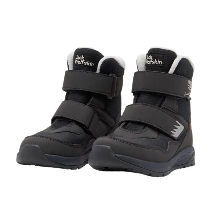 Reinforced Seams Slip Safe jack wolfskin Polar Bear-B Texapore Mid VC Kids Winter Shoes