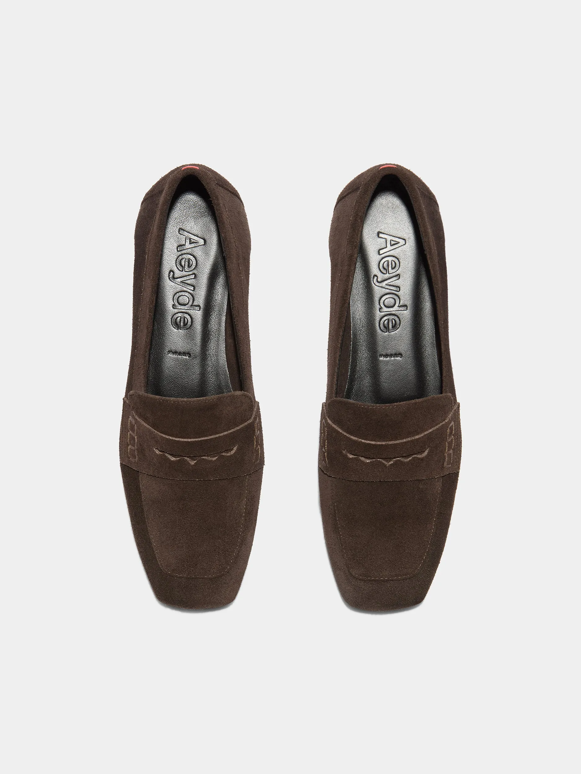 Lana Suede Loafers Non-Slip Sole Casual Slip-ons