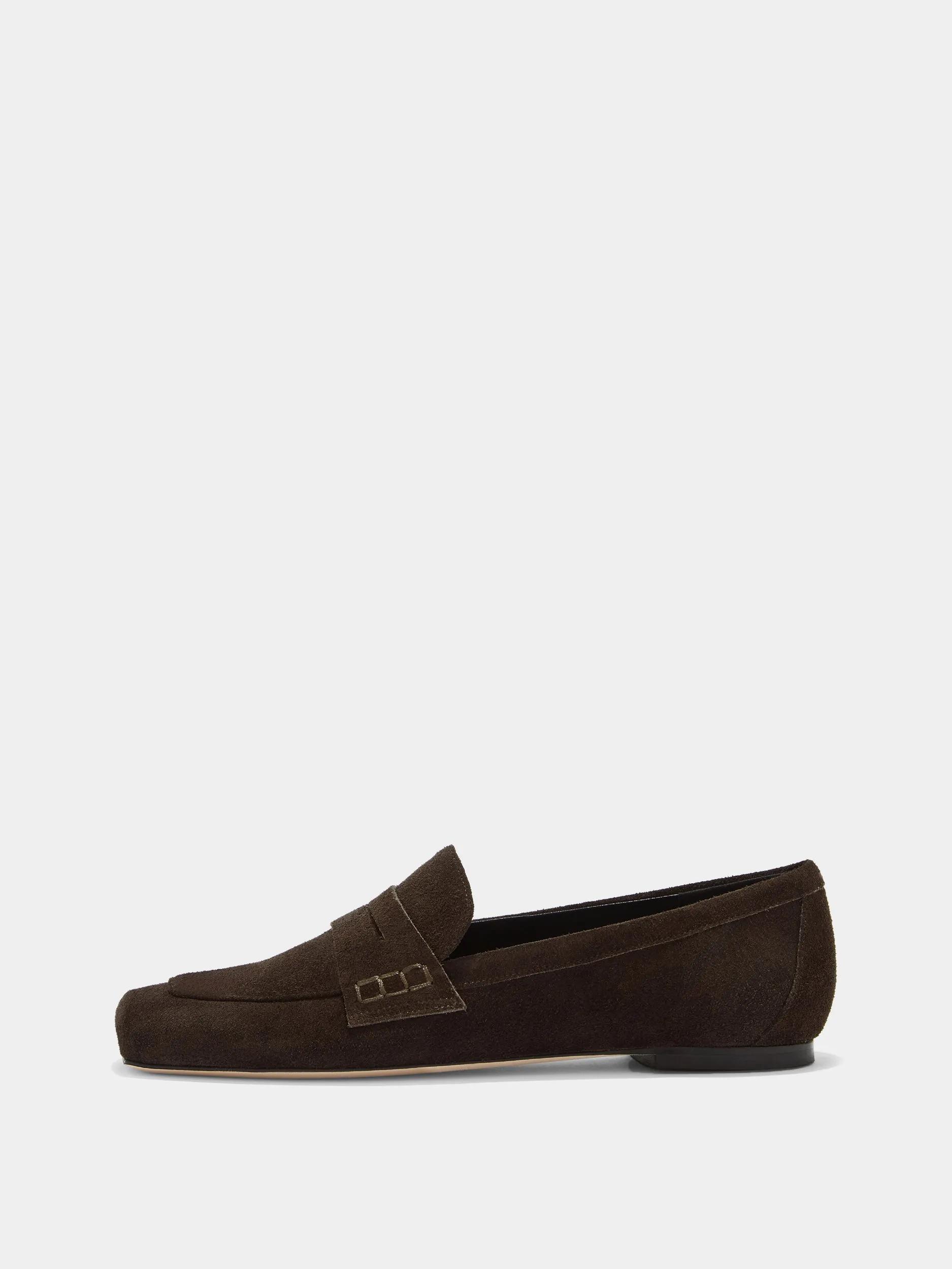 Lana Suede Loafers Grass Walk Food Lane