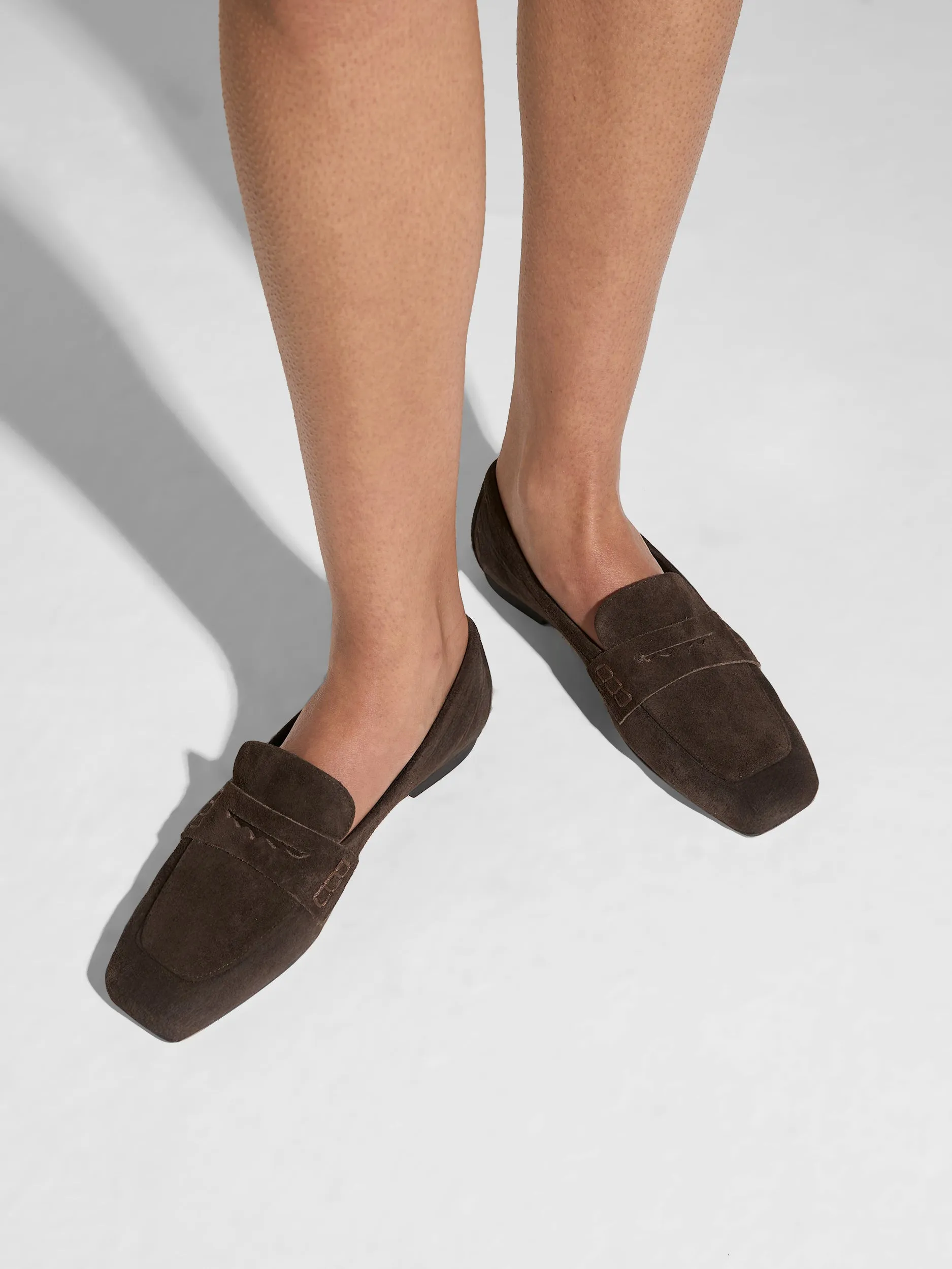 Lana Suede Loafers Step Bold