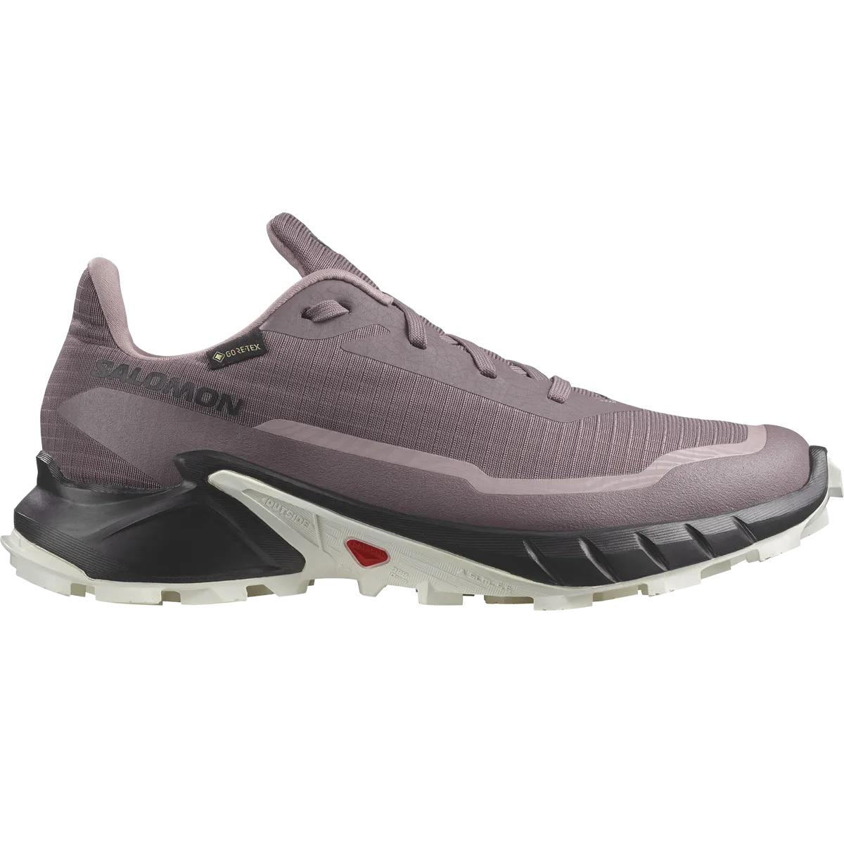 Women's Alphacross 5 GORE-TEX Heel geometry enables better weight distribution Fit And Form