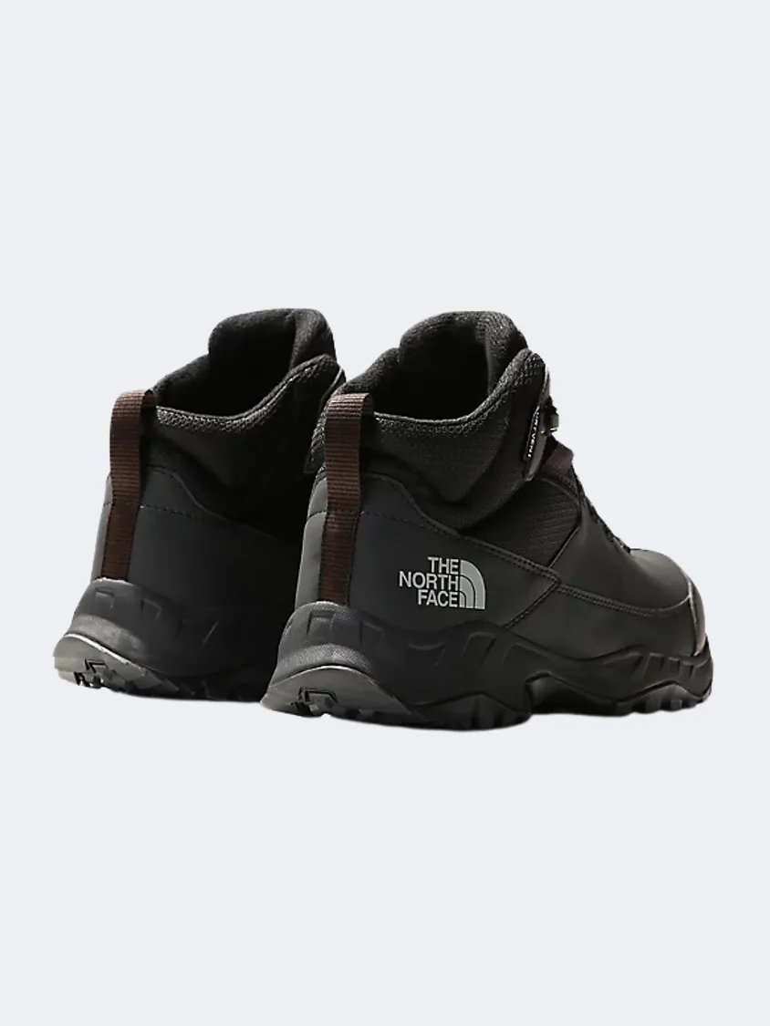 The North Face Storm Strike Iii Waterproof Men Hiking Boots Black/Grey High Altitude Fit Rocky Climb Boots