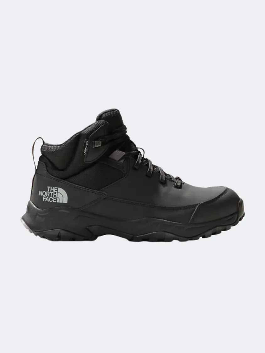 The North Face Storm Strike Iii Waterproof Men Hiking Boots Black/Grey Protection For Feet Weatherproof Design