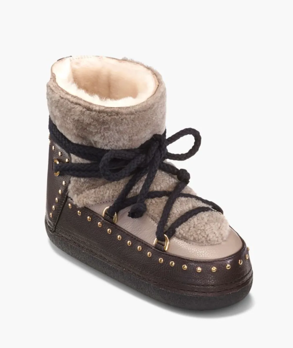 Outdoor Trail INUIKII Curly Rock Taupe Boots