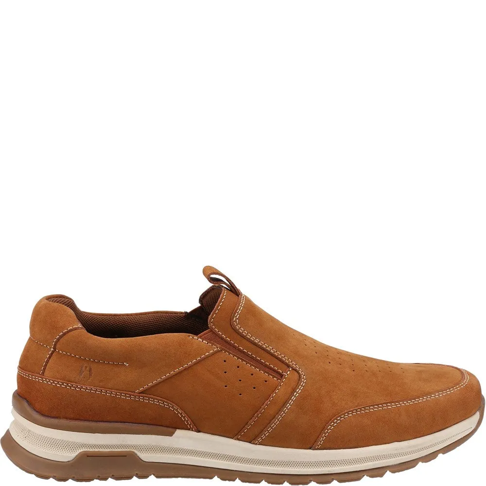 Tan Cole Slip-On Shoes Minimalist Style