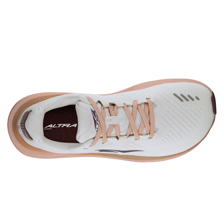 Altra Women's Paradigm 8 Running Shoes in Light Grey AW25 anti - slip outsole running in a coastal area shoes