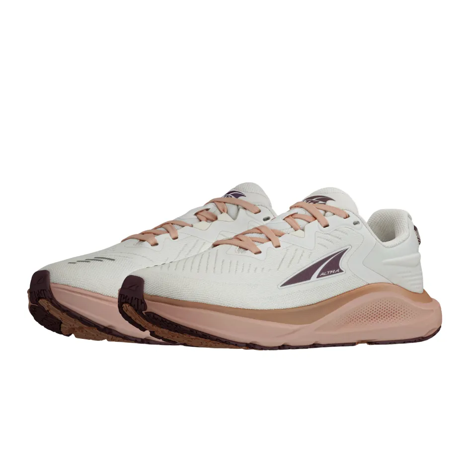 gel sole shoes Altra Women's Paradigm 8 Running Shoes in Light Grey AW25