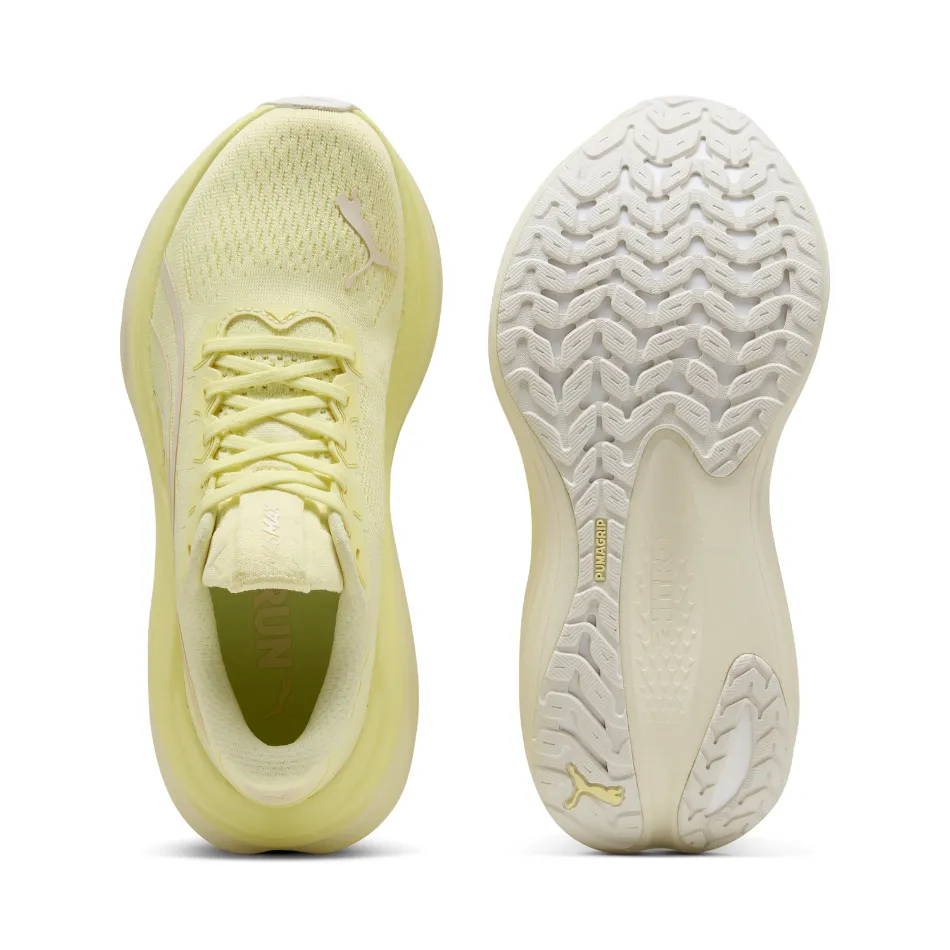 PUMA Women's MagMax NITRO Running Shoes in Gold Moon AW25 designer - brand shoes safety - design shoes
