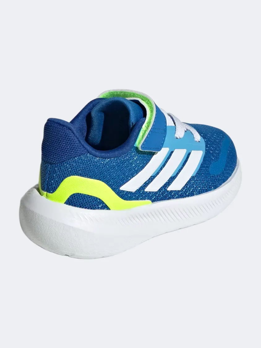 Soul Step Digital Run Adidas Runfalcon 5 Infant-Boys Running Shoes Blue/White/Lemon