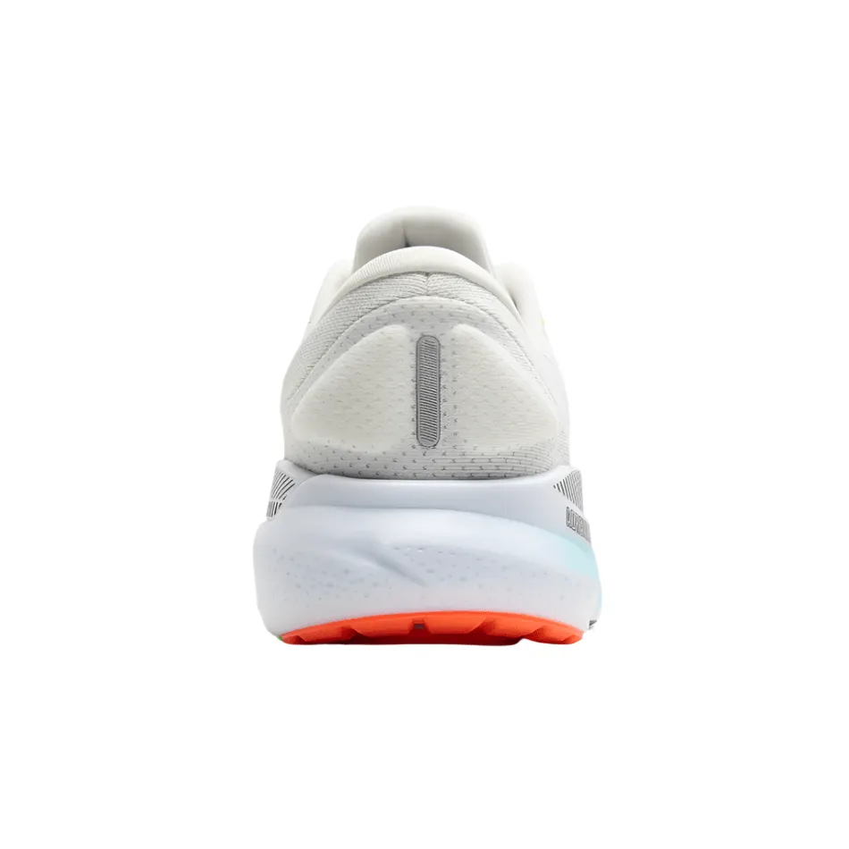 Brooks Men's Adrenaline GTS 24 Running Shoes in White/Gecko/Atomizer AW25 Outsole Traction Supportive footwear
