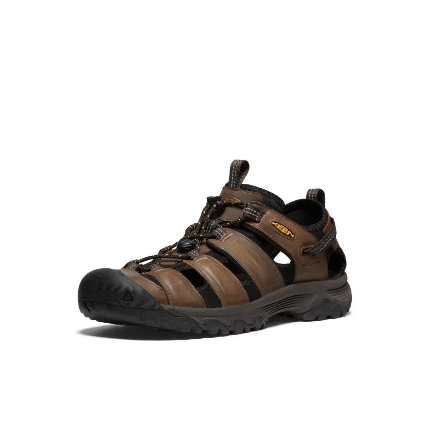 Easy Maintenance Move Ease Men's Targhee III Sandal  |  Bison/Mulch