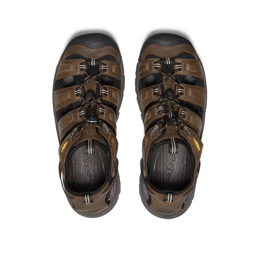 Breathable Lining Stable Men's Targhee III Sandal  |  Bison/Mulch