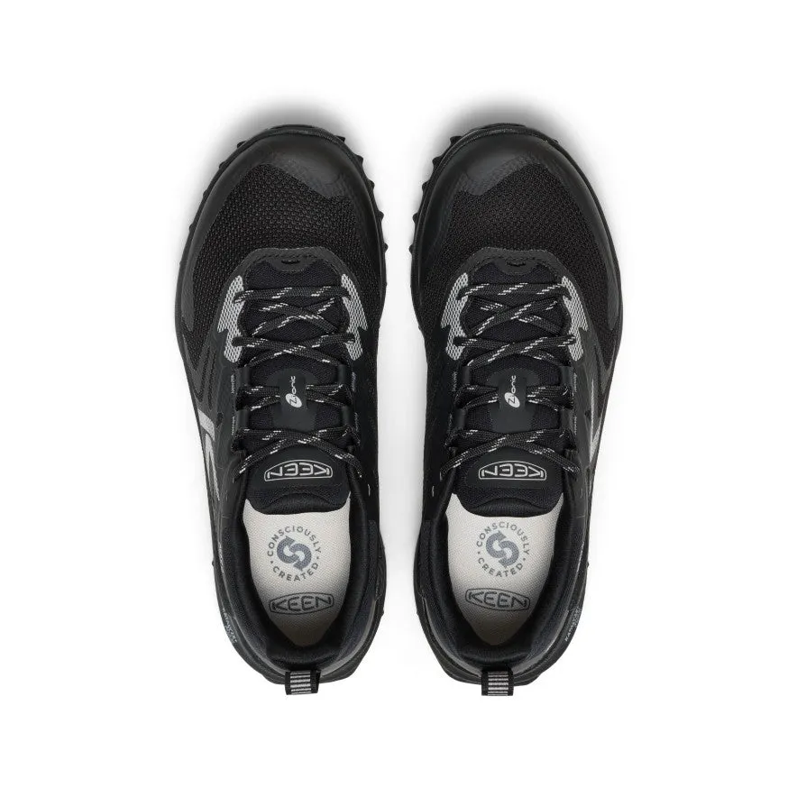 Backyard Exercise Mobility Flex Men's Zionic NXT Waterproof Hiking Shoe  |  Triple Black