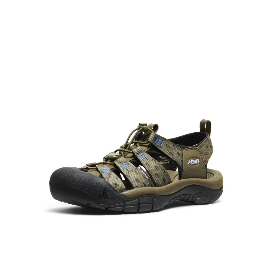 Secure Wrap Health Goals Men's Newport Retro Sandal x ??tudes Studio  |  Etudes Olive