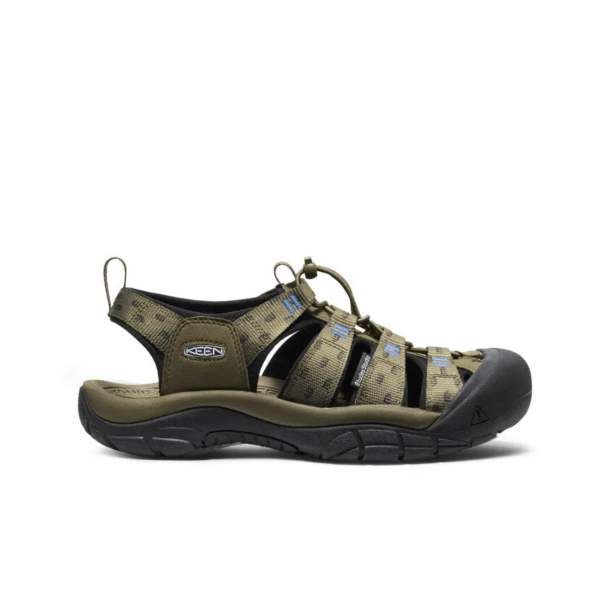 Men's Newport Retro Sandal x ??tudes Studio  |  Etudes Olive Gym ready Soft Movement