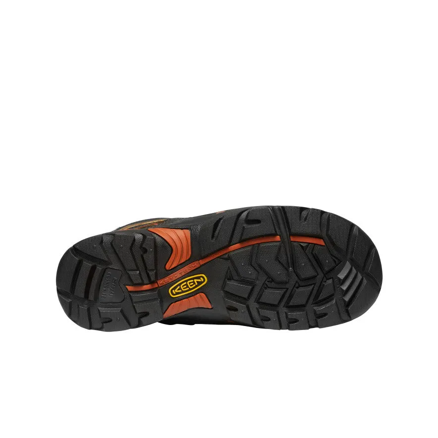 Work Ready Water   Resistant Men's Pittsburgh 6" Waterproof Boot (Soft Toe)  |  Cascade Brown/Bombay Brown
