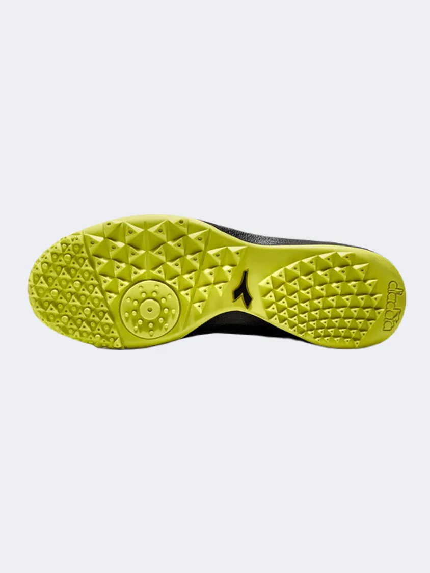 sports - facility shoes Diadora Pichichi 7 Men Football Shoes Black/Yellow/Silver