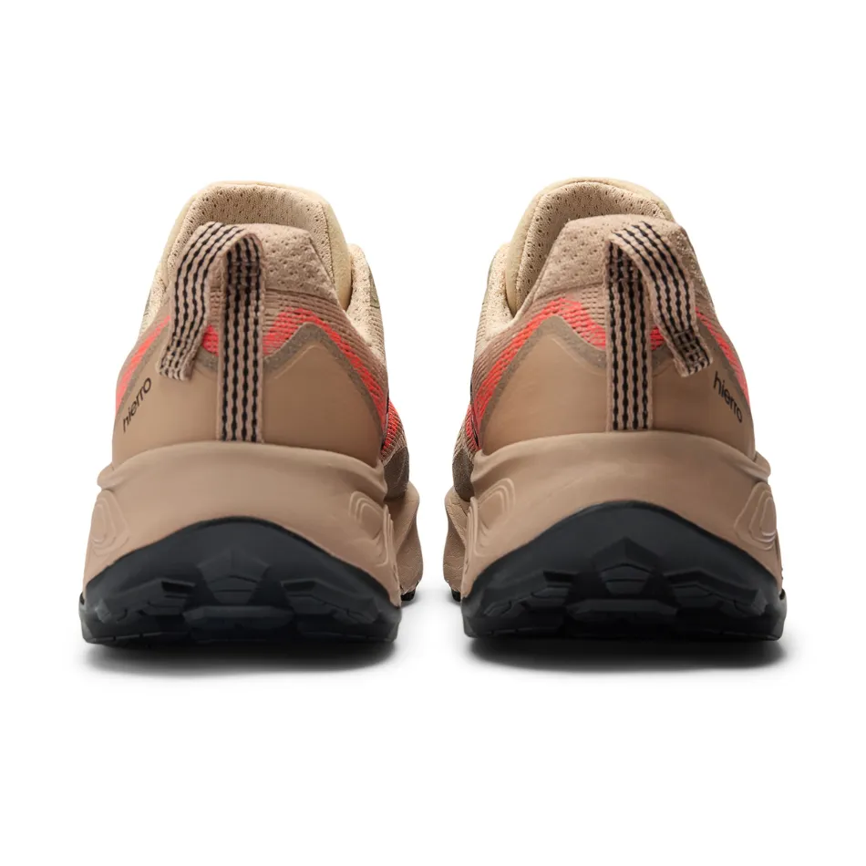 triathlon running shoes ultramarathon New Balance Men's Hierro V9 Trail Shoes in Desert Clay/Earth Shadow/Urgent Red AW25