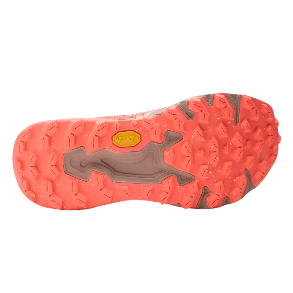 New Balance Women's Hierro v9 Trail Running Shoes in Desert Clay/Earth Shadow/Urgent Red AW25 removable insole running shoes