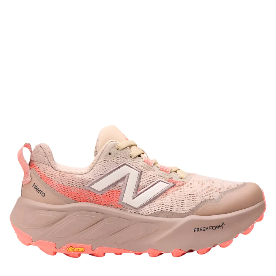 New Balance Women's Hierro v9 Trail Running Shoes in Desert Clay/Earth Shadow/Urgent Red AW25 cultural - themed running gear