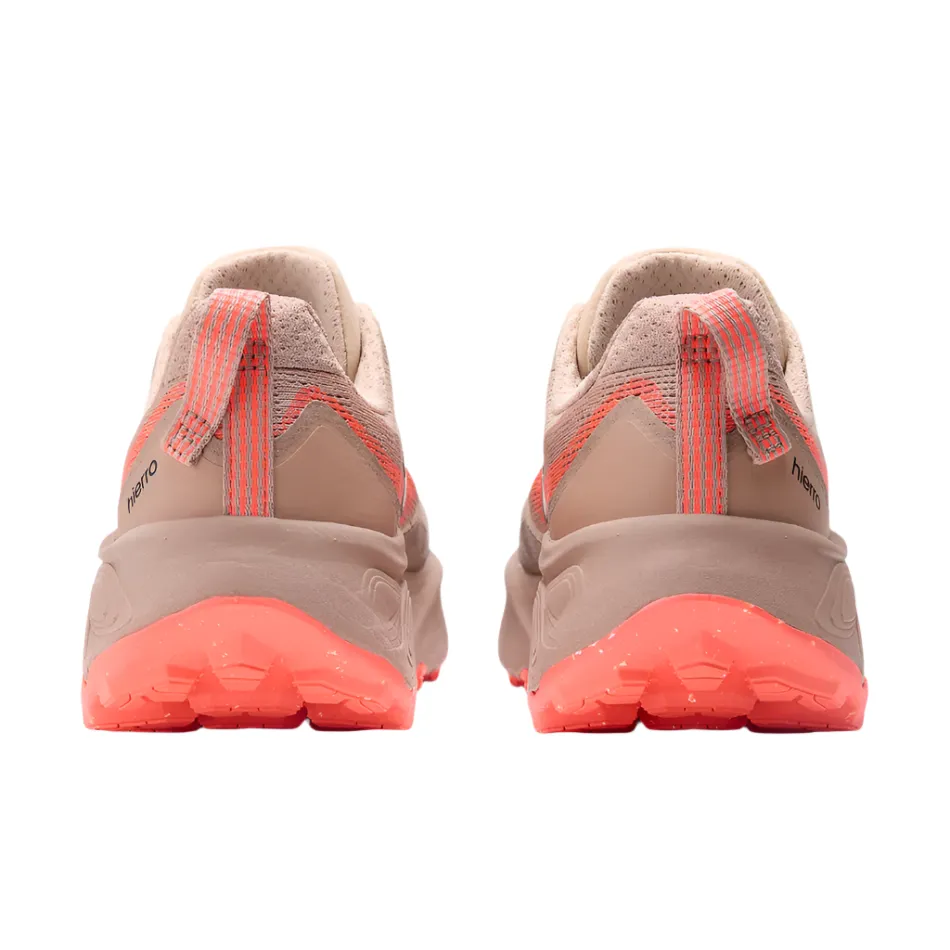New Balance Women's Hierro v9 Trail Running Shoes in Desert Clay/Earth Shadow/Urgent Red AW25 all - purpose use shoes