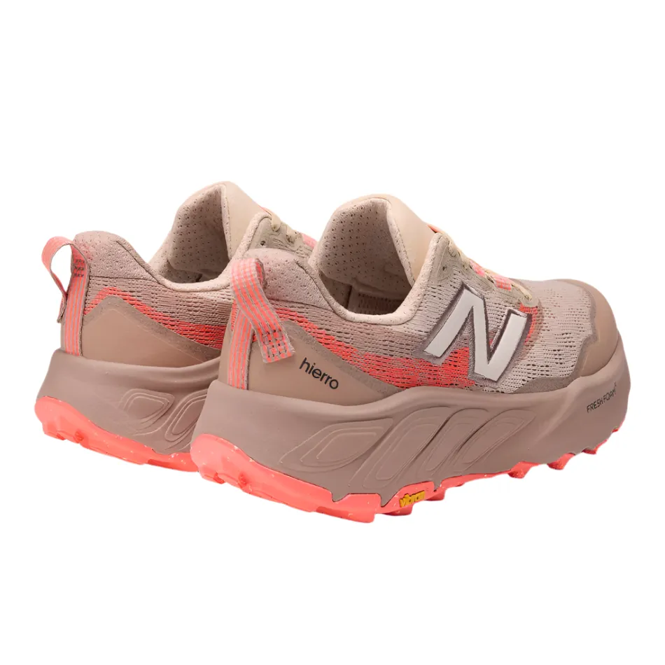 Secure Design New Balance Women's Hierro v9 Trail Running Shoes in Desert Clay/Earth Shadow/Urgent Red AW25