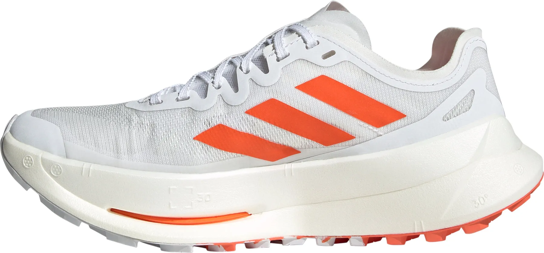 Everyday Fit Rapid Move adidas Terrex Agravic Speed Ultra Womens Trail Running Shoes - White