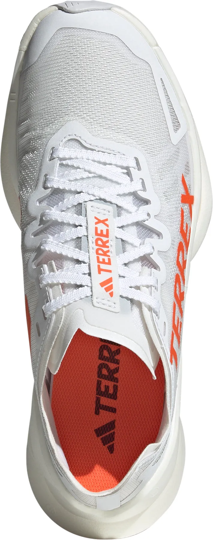 Comfort arch Clean Grip adidas Terrex Agravic Speed Ultra Womens Trail Running Shoes - White