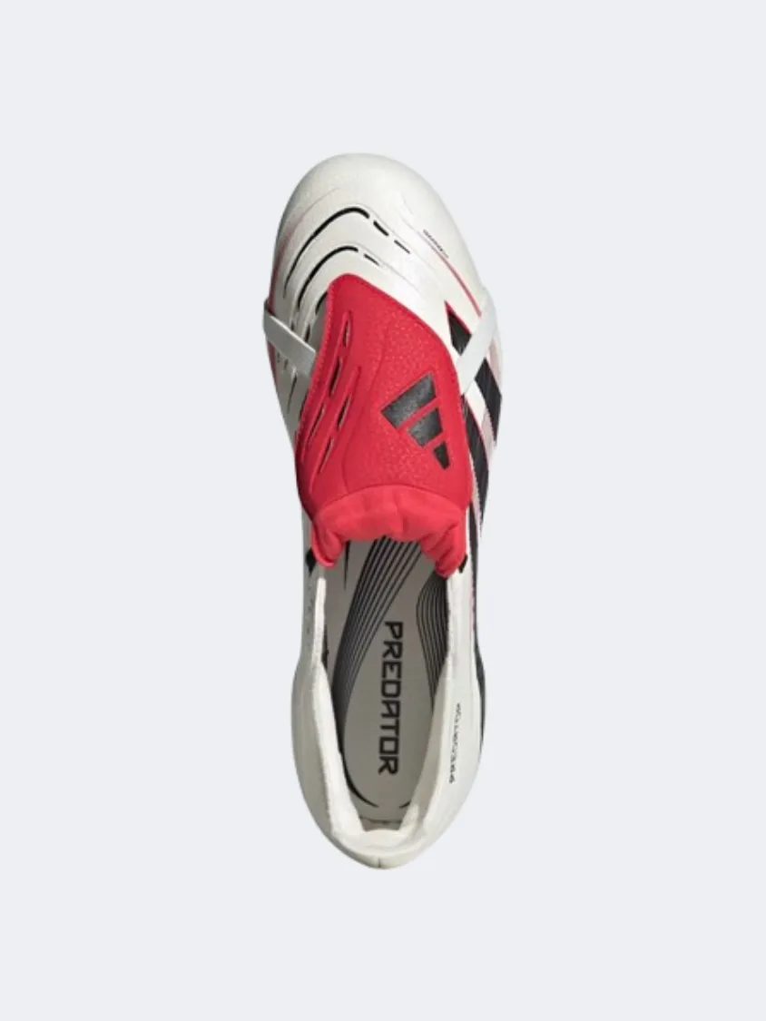 cycling shoes Adidas Predator League Fold Over Tongue Men Football Shoes White/Black/Ruby
