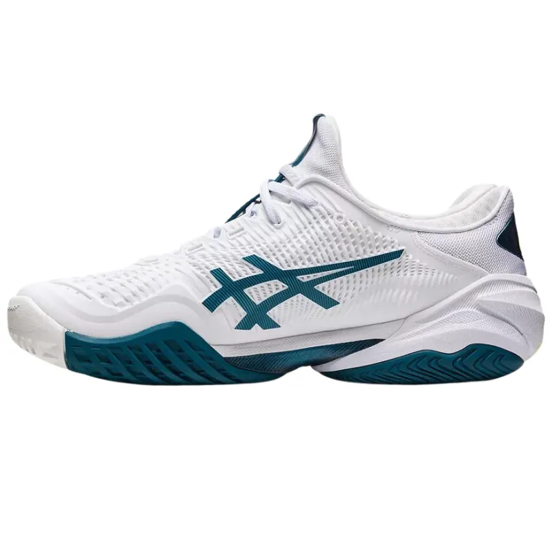 Asics Court FF 3 Mens Tennis Shoes - White / Gris Blue Everyday Gear